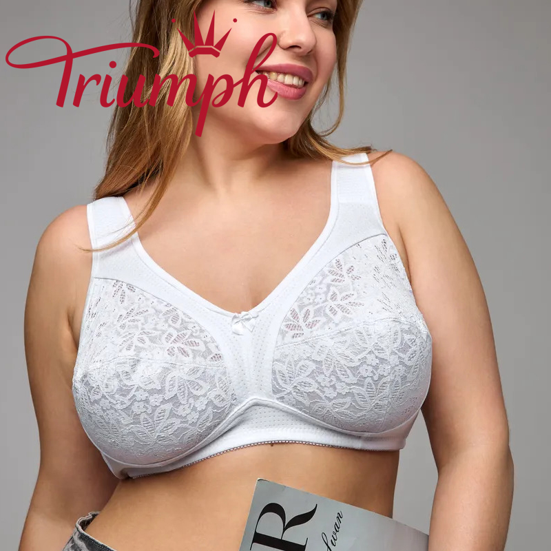 💖Triumph® 4-pak ✨Biustonosz bez fiszbin(75-115)✨
