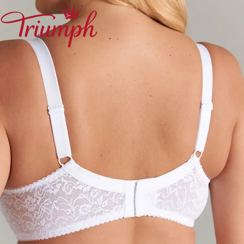💖Triumph® 4 sztuki ✨Biustonosz koronkowy duże rozmiary✨