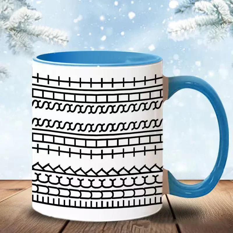 Zabawne ceramiczne kubki do kawy