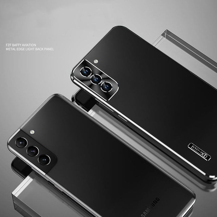 Nowe metalowe etui odporne na wstrząsy do telefonów Samsung serii 23/24