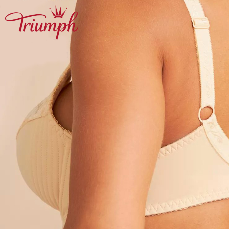 💖Triumph 4 στοιχεία® ✨Σουτιέν με μπανέλα και δαντέλα για μεγάλο στήθος 2