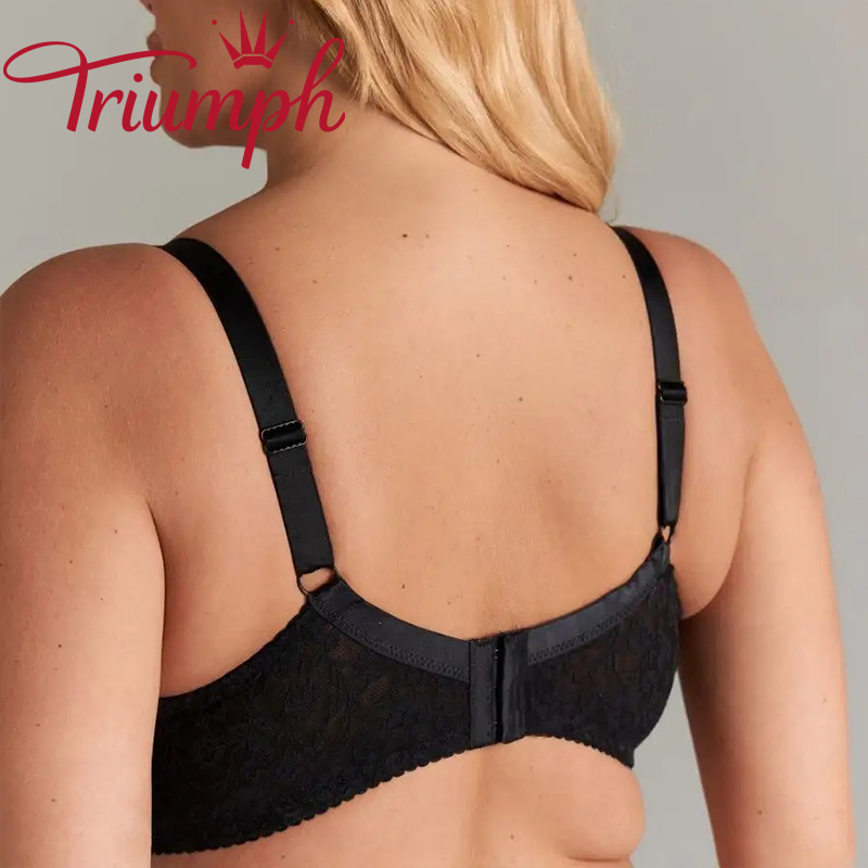 💖Triumph® 4 sztuki ✨Biustonosz koronkowy duże rozmiary✨