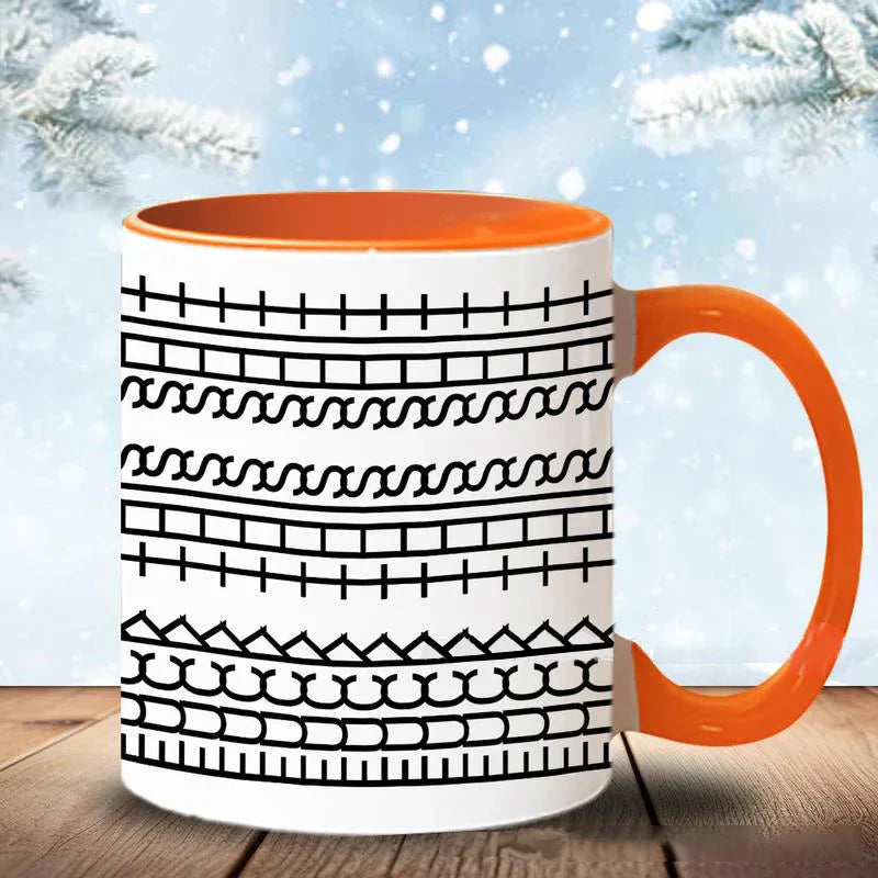 Zabawne ceramiczne kubki do kawy