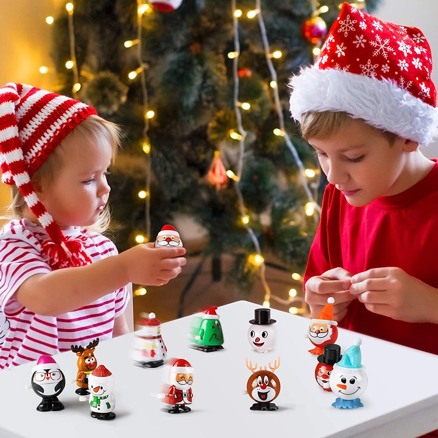 🎅Prezent świąteczny 2025 – nakręcane zabawki świąteczne