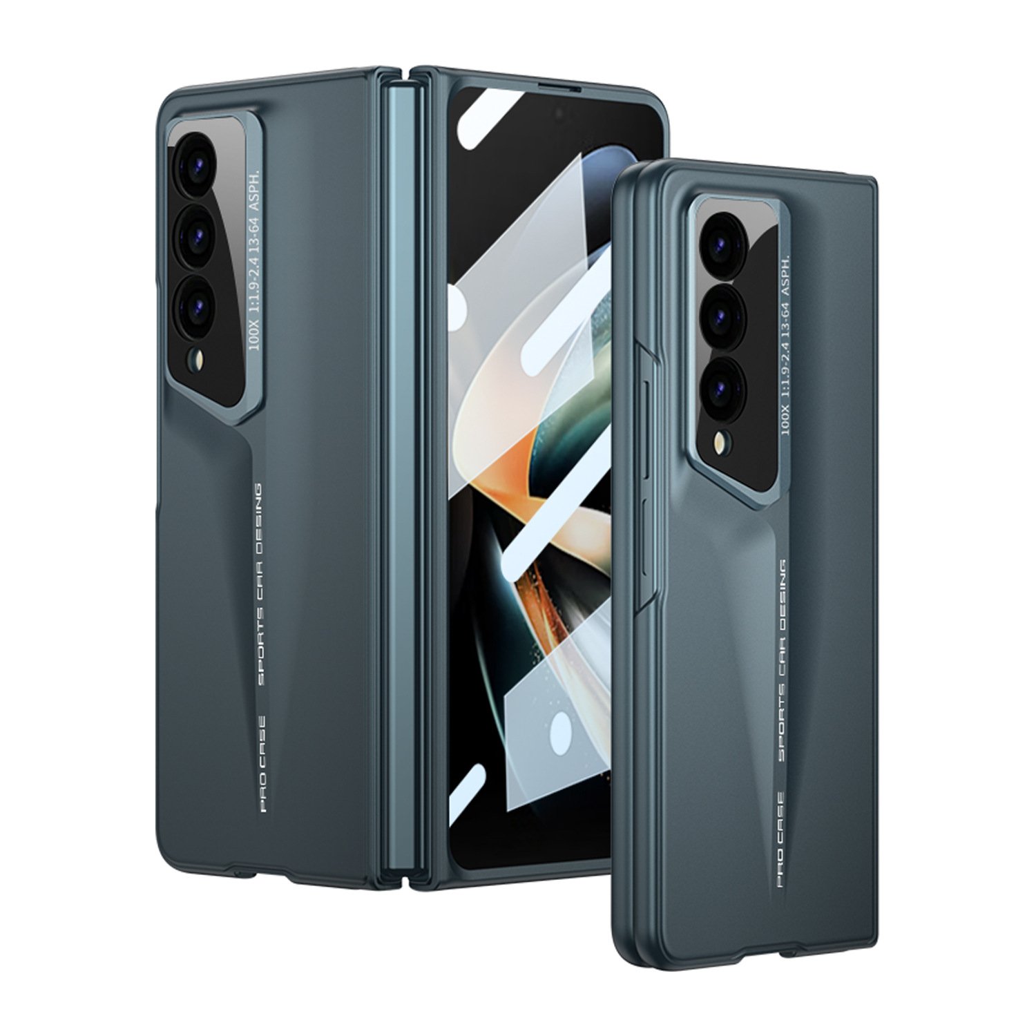 😎2024 nowy składany pokrowiec ochronny Samsung z personalizowanym ostrzem i zabezpieczeniem przed upadkiem, odpowiedni do Samsung ZFold3/ZFold4/ZFold5