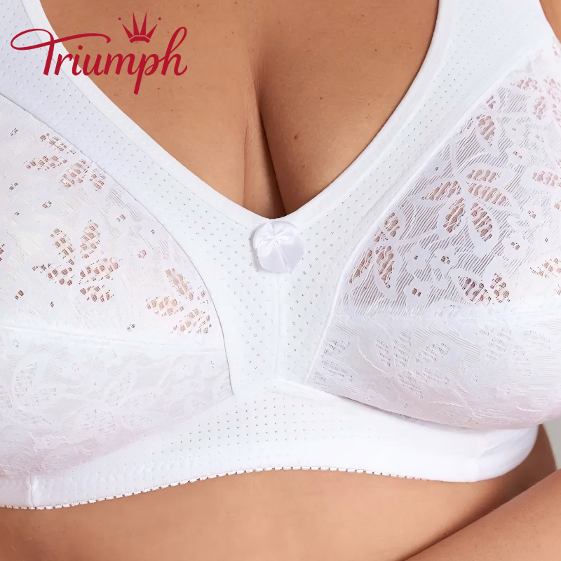 💖Triumph® 3-pak ✨Biustonosz bez fiszbin(75-115)✨