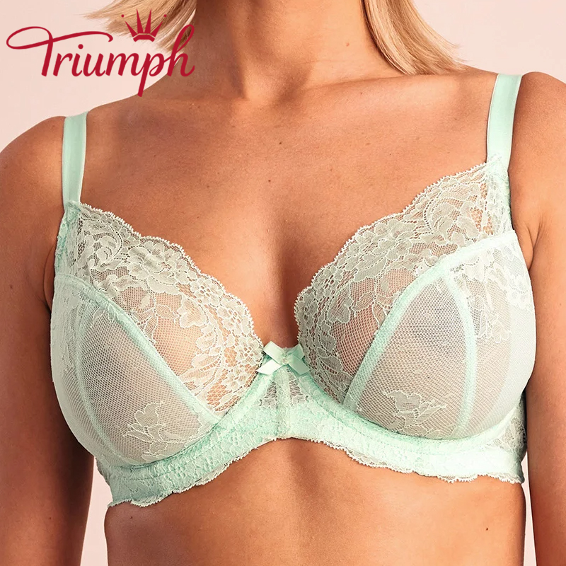 Triumph - 3-częściowy 🔥Biustonosz bez usztywnienia, o kroju plunge❤️