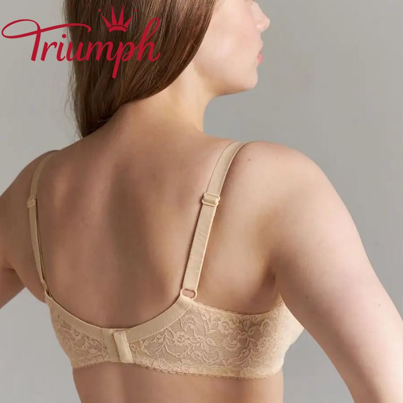 💖Triumph® 4 sztuki ✨Biustonosz koronkowy duże rozmiary✨