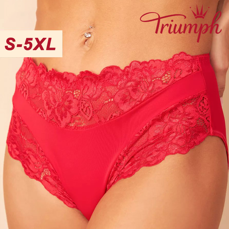 💖Triumph 4 στοιχεία® ✨Σλιπ με δαντέλα για μεγάλα μεγέθη