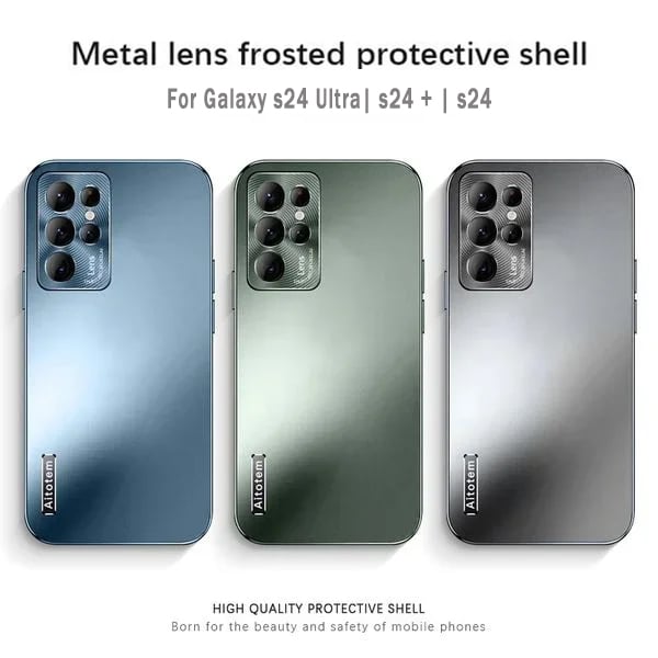 Nowe metalowe etui odporne na wstrząsy do telefonów Samsung serii 23/24
