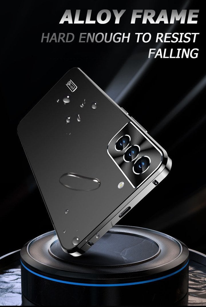 Nowe metalowe etui odporne na wstrząsy do telefonów Samsung serii 23/24