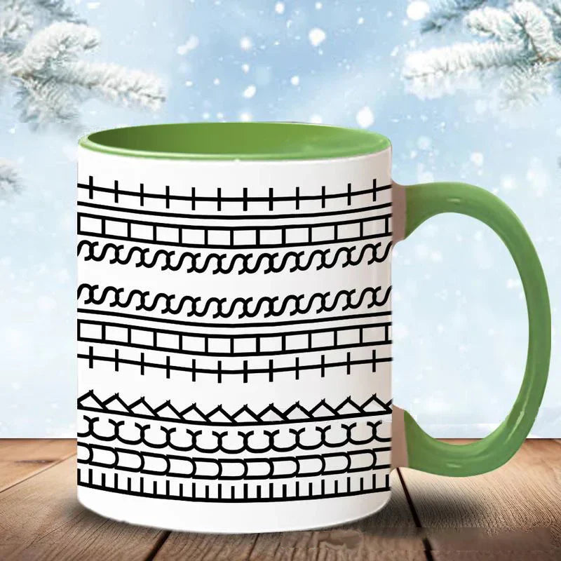 Zabawne ceramiczne kubki do kawy