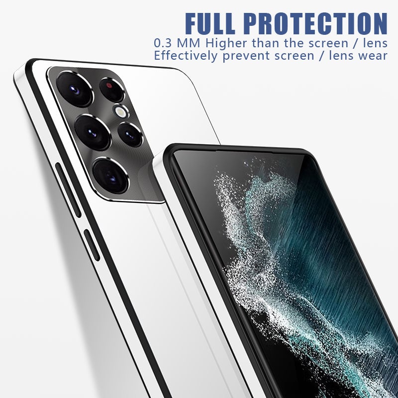 Nowe metalowe etui odporne na wstrząsy do telefonów Samsung serii 23/24