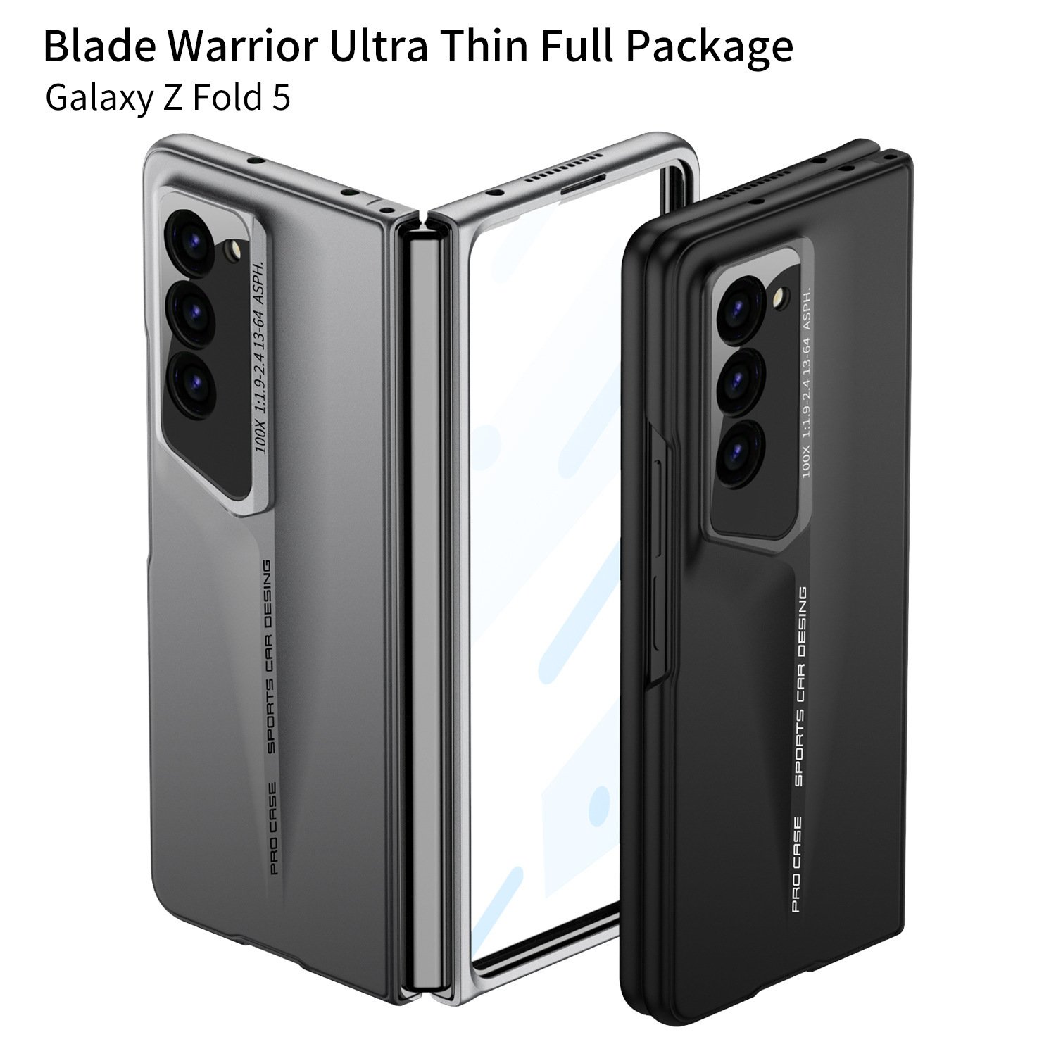 Suitable for Samsung Shell Film Integrated Magnetic Folding Hinge Phone Case