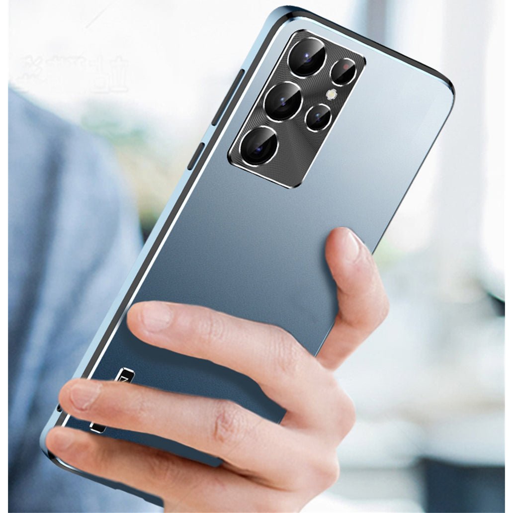 Nowe metalowe etui odporne na wstrząsy do telefonów Samsung serii 23/24