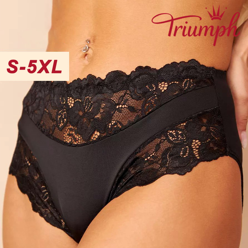 💖Triumph 4 στοιχεία® ✨Σλιπ με δαντέλα για μεγάλα μεγέθη