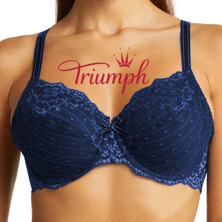 Triumph® 3 szt.💖50% ZNIŻKI✨Wysokiej jakości koronkowy biustonosz push-up, nowość 2024