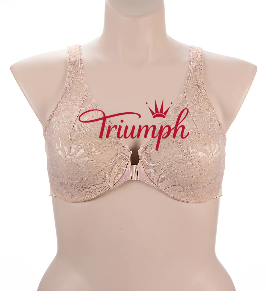 Triumph - 3 db. (75A-120F) 💝Stretch csipke elülső zárható melltartó