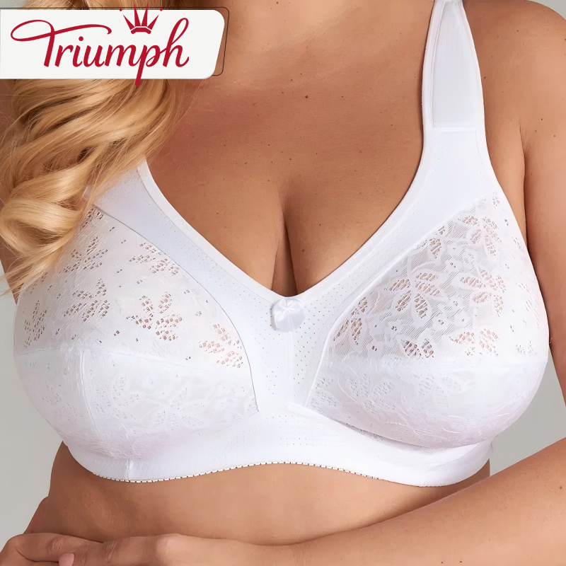 💖Triumph® 3-pak ✨Biustonosz bez fiszbin(75-115)✨