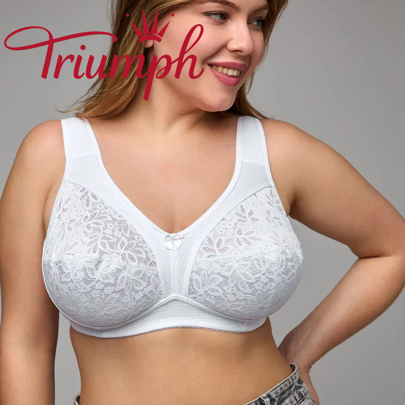 💖Triumph® 4-pak ✨Biustonosz bez fiszbin(75-115)✨