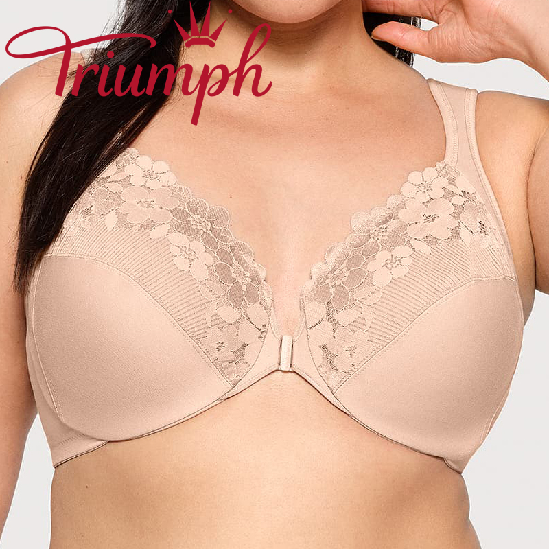 👙TRIUMPH – [3 darab.]🔥2025 Elölzárható Pamut Melltartó