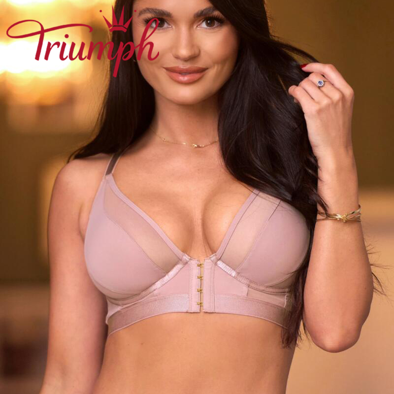 Triumph - Biustonosz typu bralette zapinany z przodu