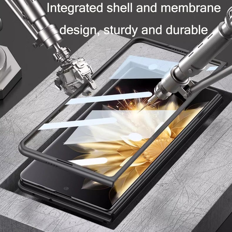 😎2024 nowy składany pokrowiec ochronny Samsung z personalizowanym ostrzem i zabezpieczeniem przed upadkiem, odpowiedni do Samsung ZFold3/ZFold4/ZFold5