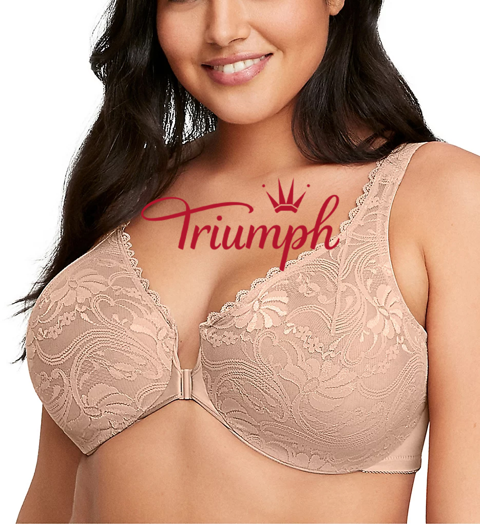Triumph - 3 db. (75A-120F) 💝Stretch csipke elülső zárható melltartó