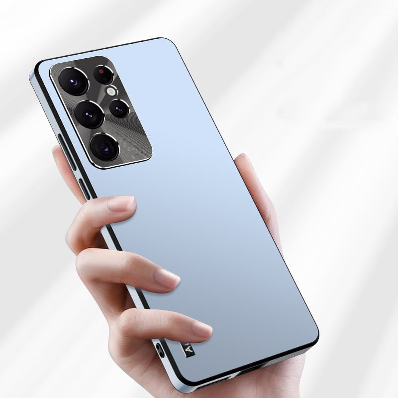 Nowe metalowe etui odporne na wstrząsy do telefonów Samsung serii 23/24