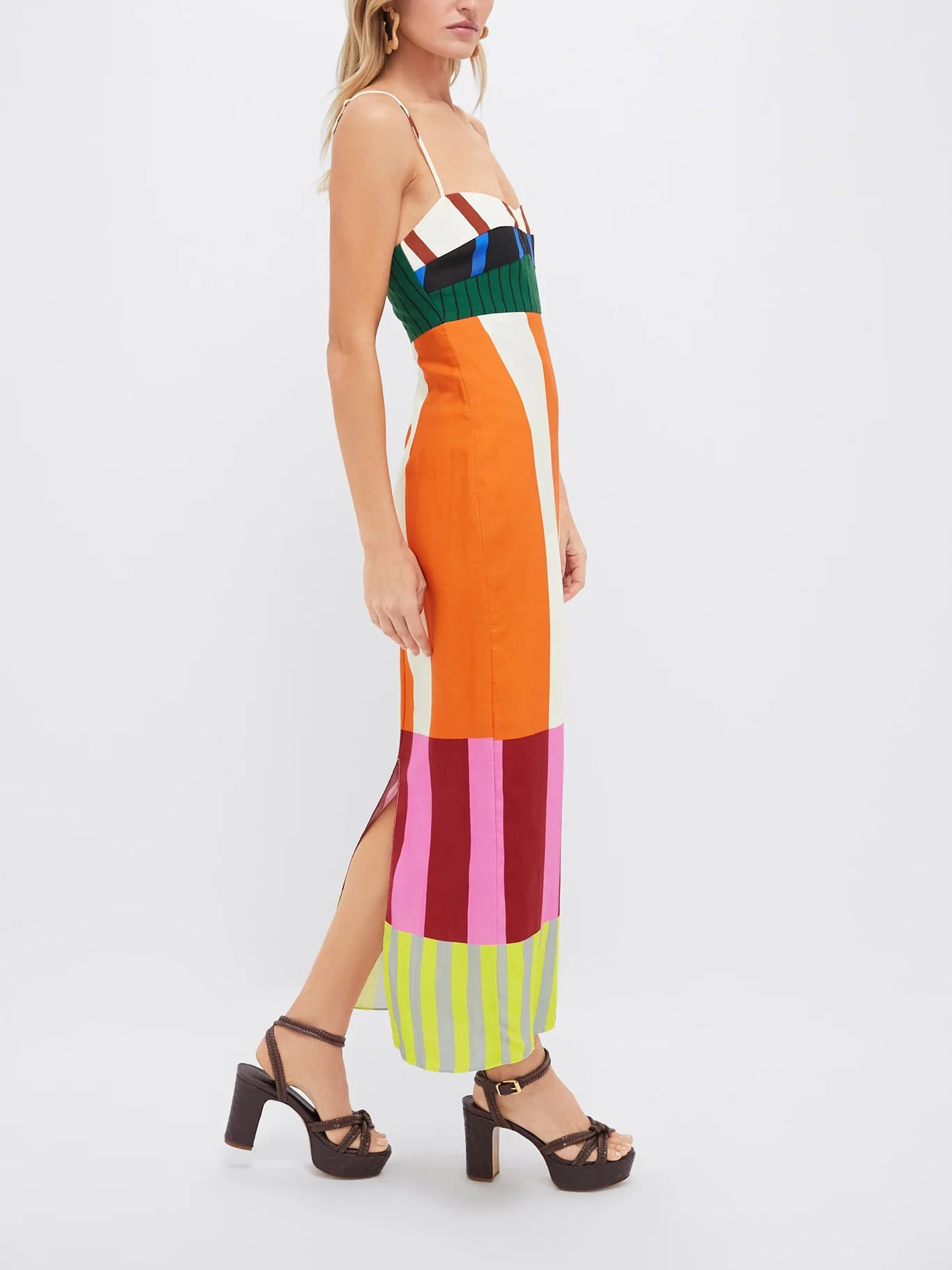 ZARA Bengal Multi Paloma Maxi Dress（Darmowa dostawa）