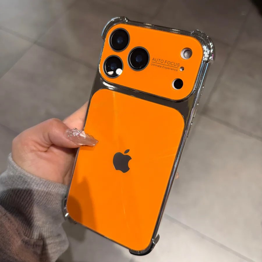 Aurora Plated Full-Cover Case, shockproof for iPhone 17