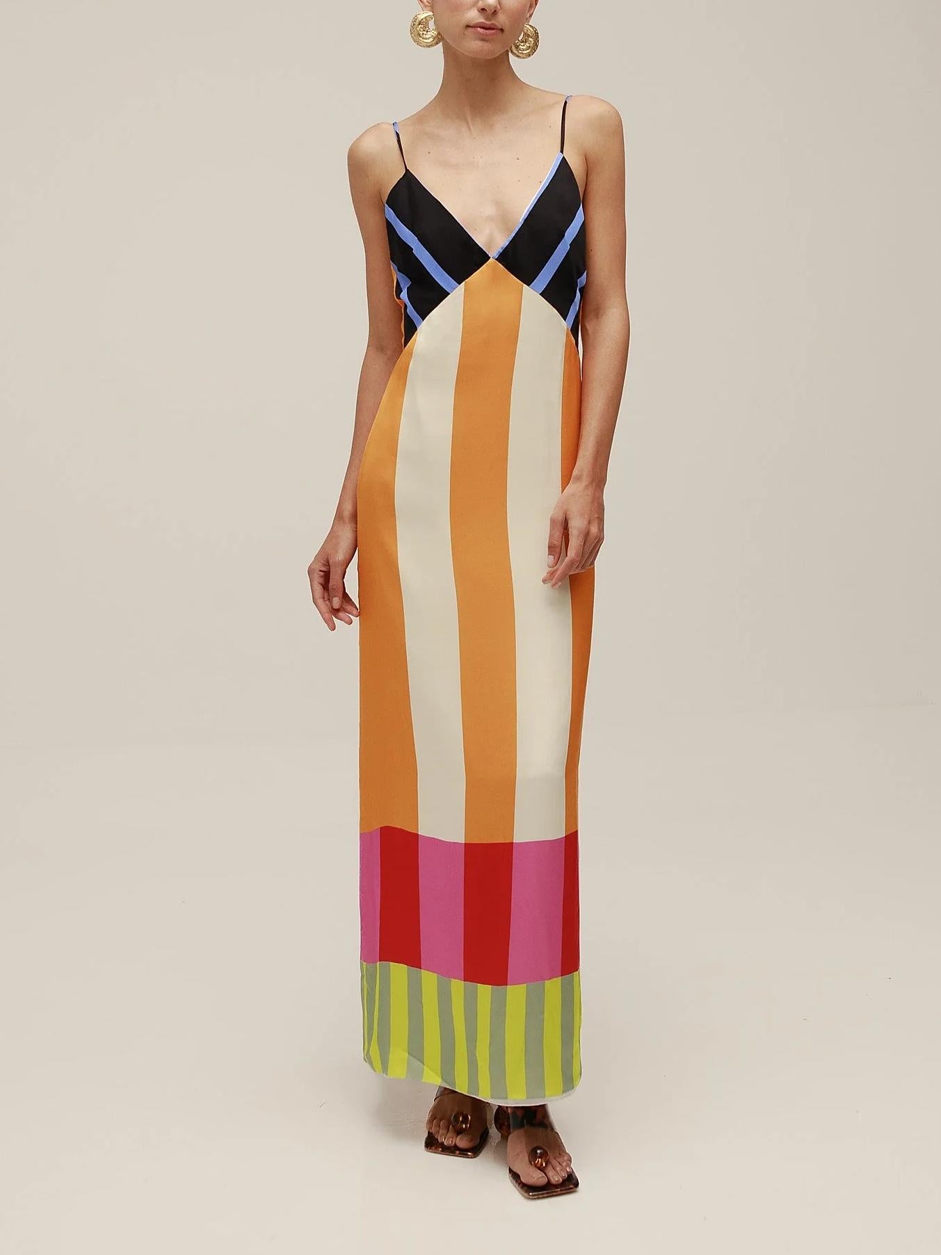 ZARA Bengal Multi Paloma Maxi Dress（Darmowa dostawa）