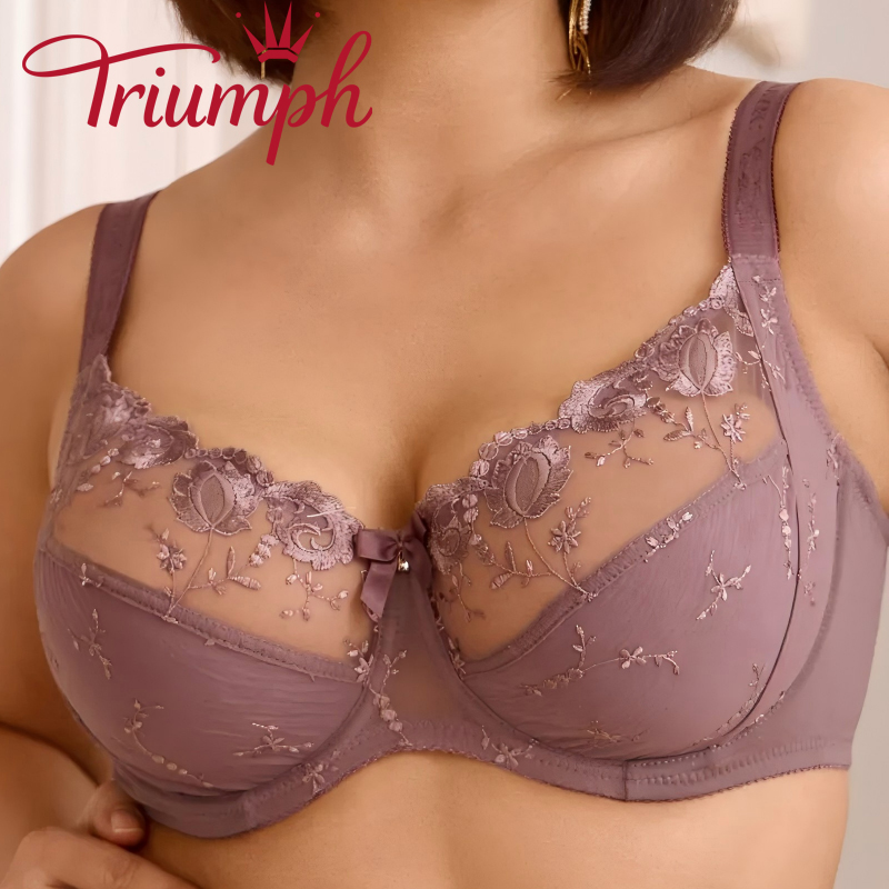 💖Σετ 3 τεμαχίων Triumph, 💖Σετ 3 τεμαχίων Triumph, Γυναικείο σουτιέν σε μεγάλα μεγέθη🔥