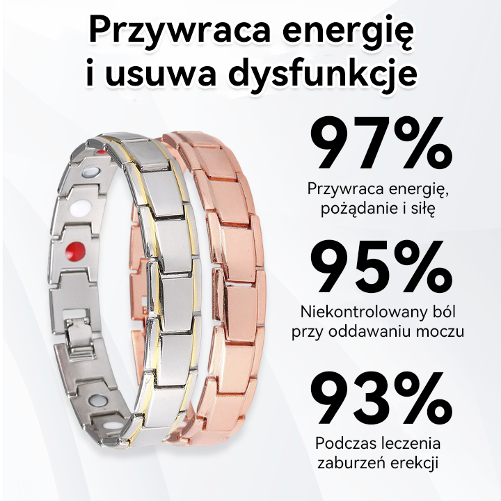 CZTICLETM 🔴Miedź Puls Prostata Wellness Bransoletka