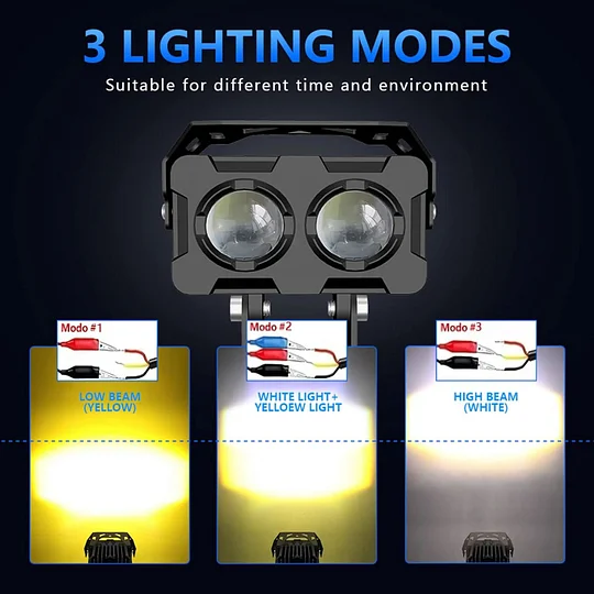 Reflektor LED do jazdy dziennej