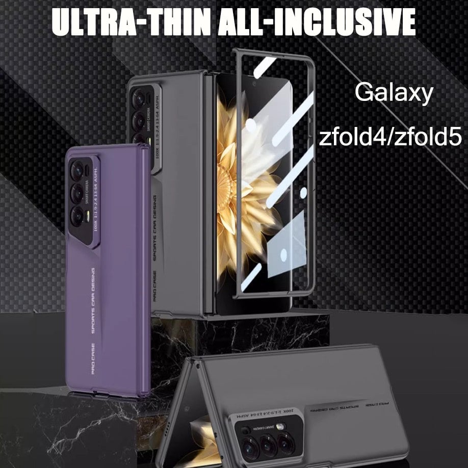 😎2024 nowy składany pokrowiec ochronny Samsung z personalizowanym ostrzem i zabezpieczeniem przed upadkiem, odpowiedni do Samsung ZFold3/ZFold4/ZFold5