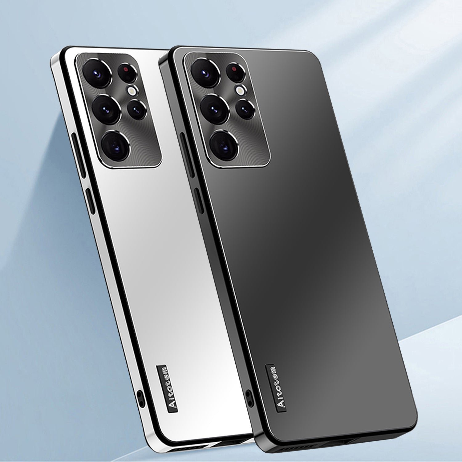 Nowe metalowe etui odporne na wstrząsy do telefonów Samsung serii 23/24