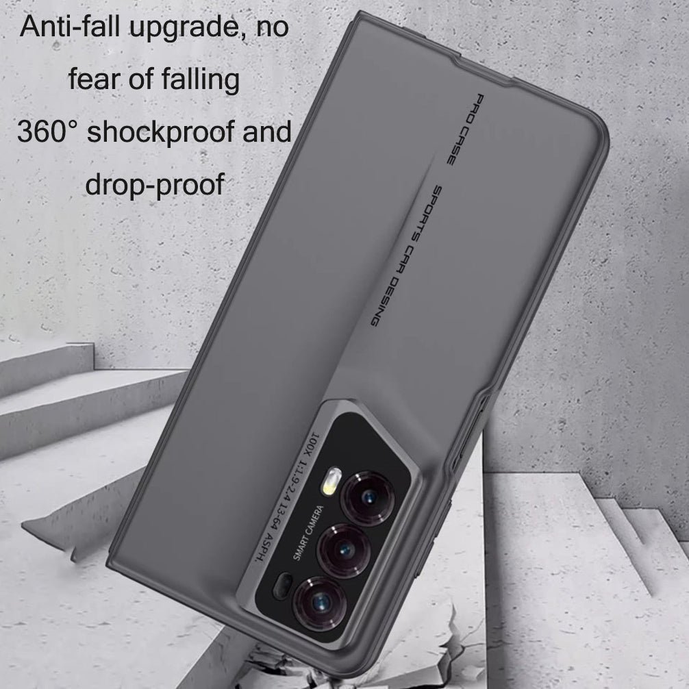 😎2024 nowy składany pokrowiec ochronny Samsung z personalizowanym ostrzem i zabezpieczeniem przed upadkiem, odpowiedni do Samsung ZFold3/ZFold4/ZFold5