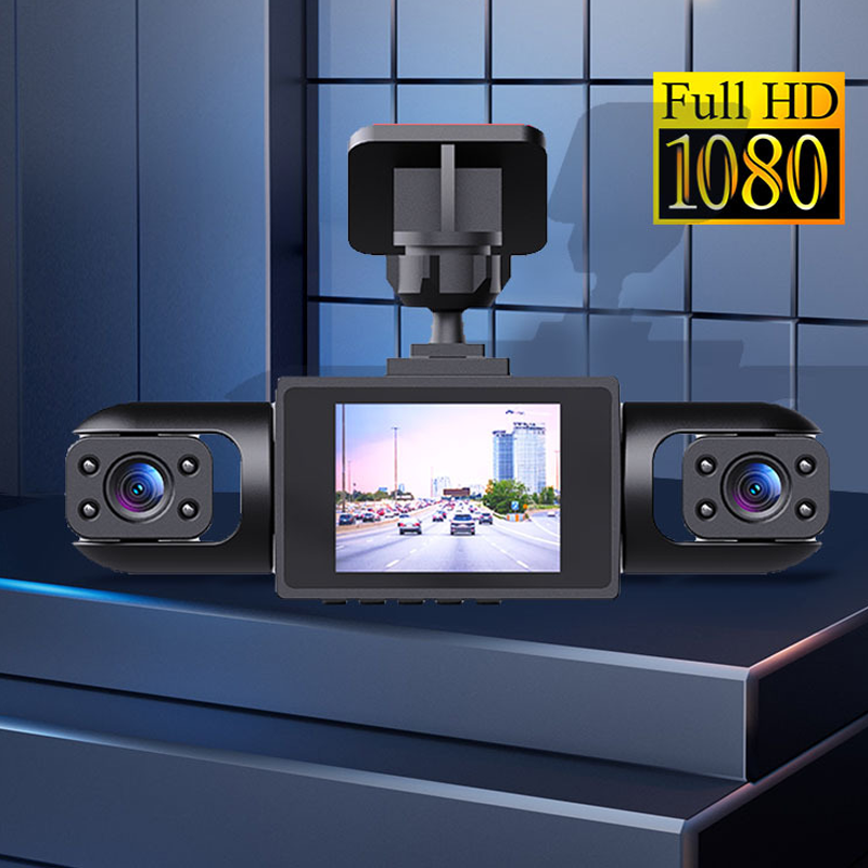 💥 Kamera samochodowa 360° z 4 obiektywami – 1080P HD, noktowizor i automatyczne zabezpieczenia! 🌙🚛 Darmowa wysyłka