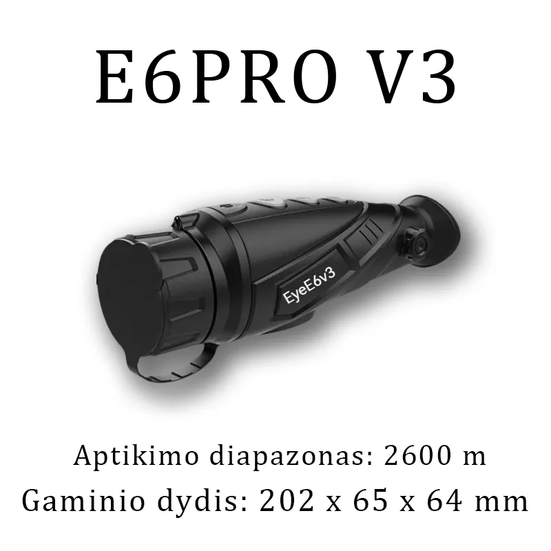 Terminio vaizdo monokulinis