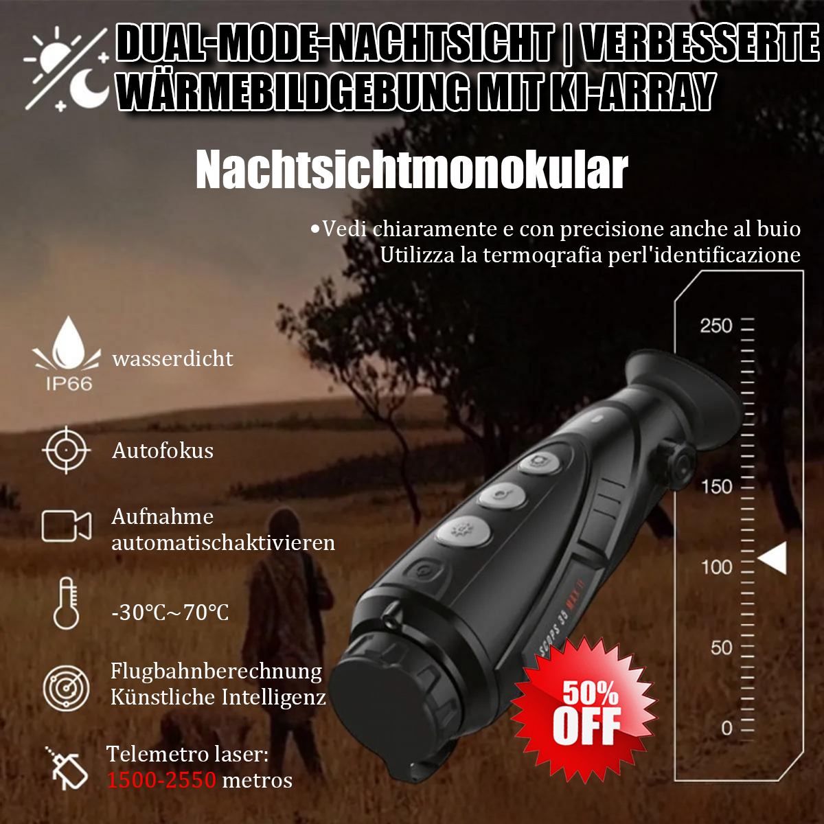 Wärmebild-Monokular