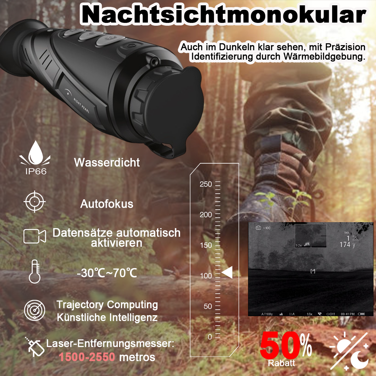 Wärmebild-Monokular