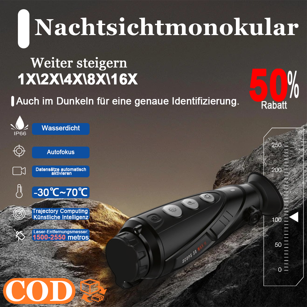 Wärmebildmonokular