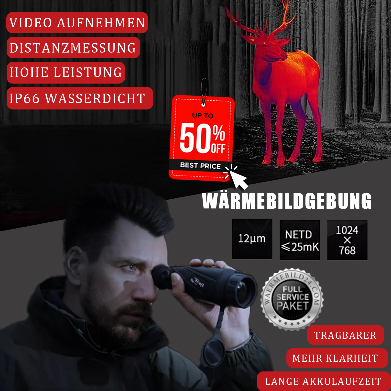 Wärmebild-Monokular