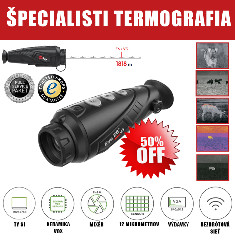 Termovízny monokulárny