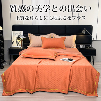 2024新作暑さ対策ジャカード肌掛け布団