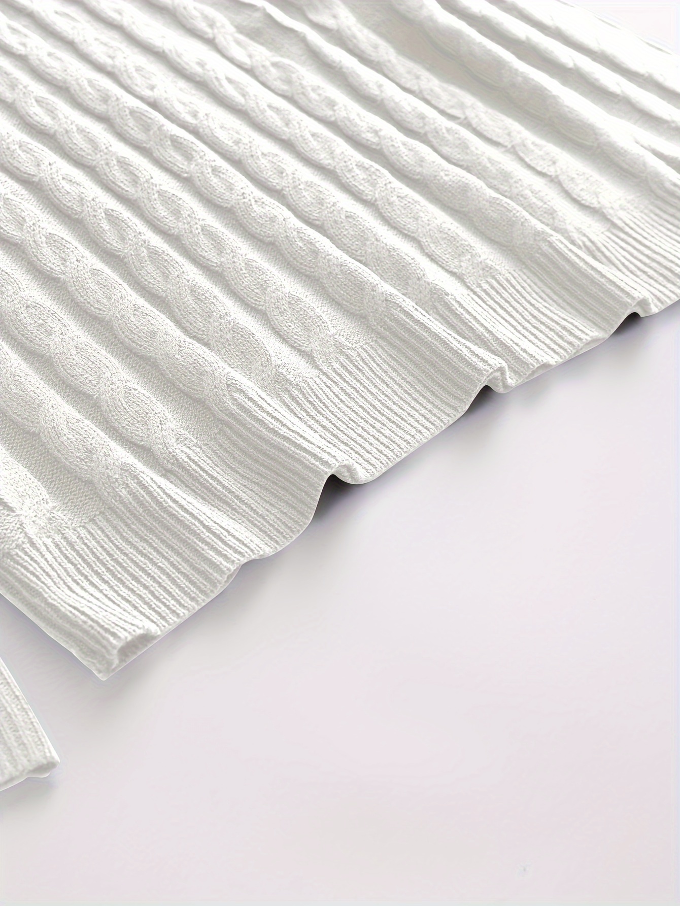 all match knitted shawl collar sweater mens casual warm high stretchy pullover sweater for fall winter details 35