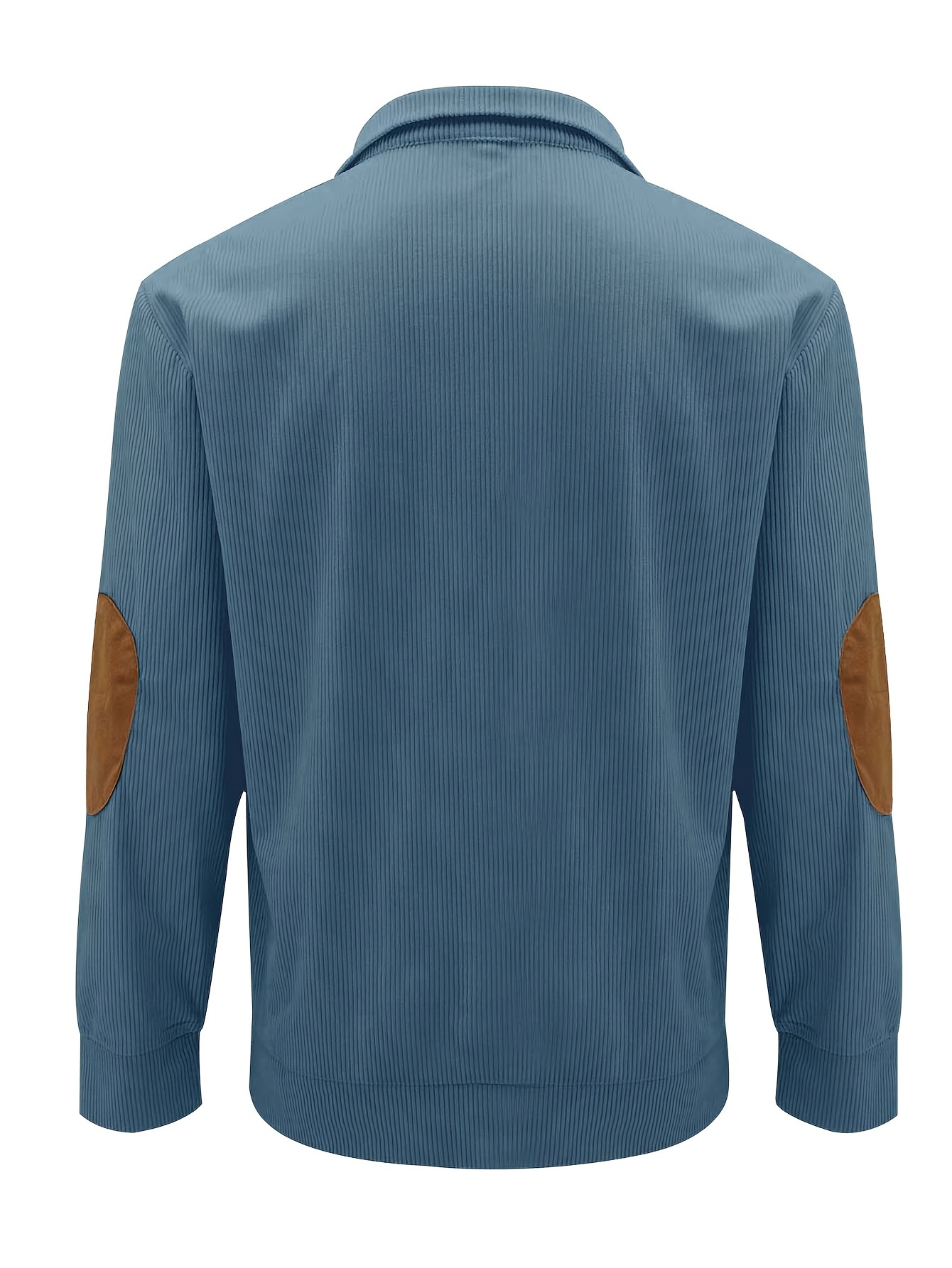 mens retro stand collar ribbed sweatshirt for men solid sweatshirts for spring fall long sleeve tops details 21