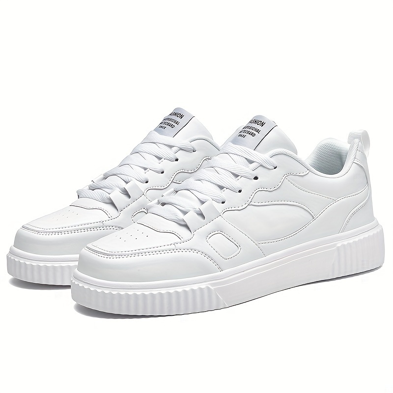 solid/colour block skate shoes men s trendy comfy non slip details 8