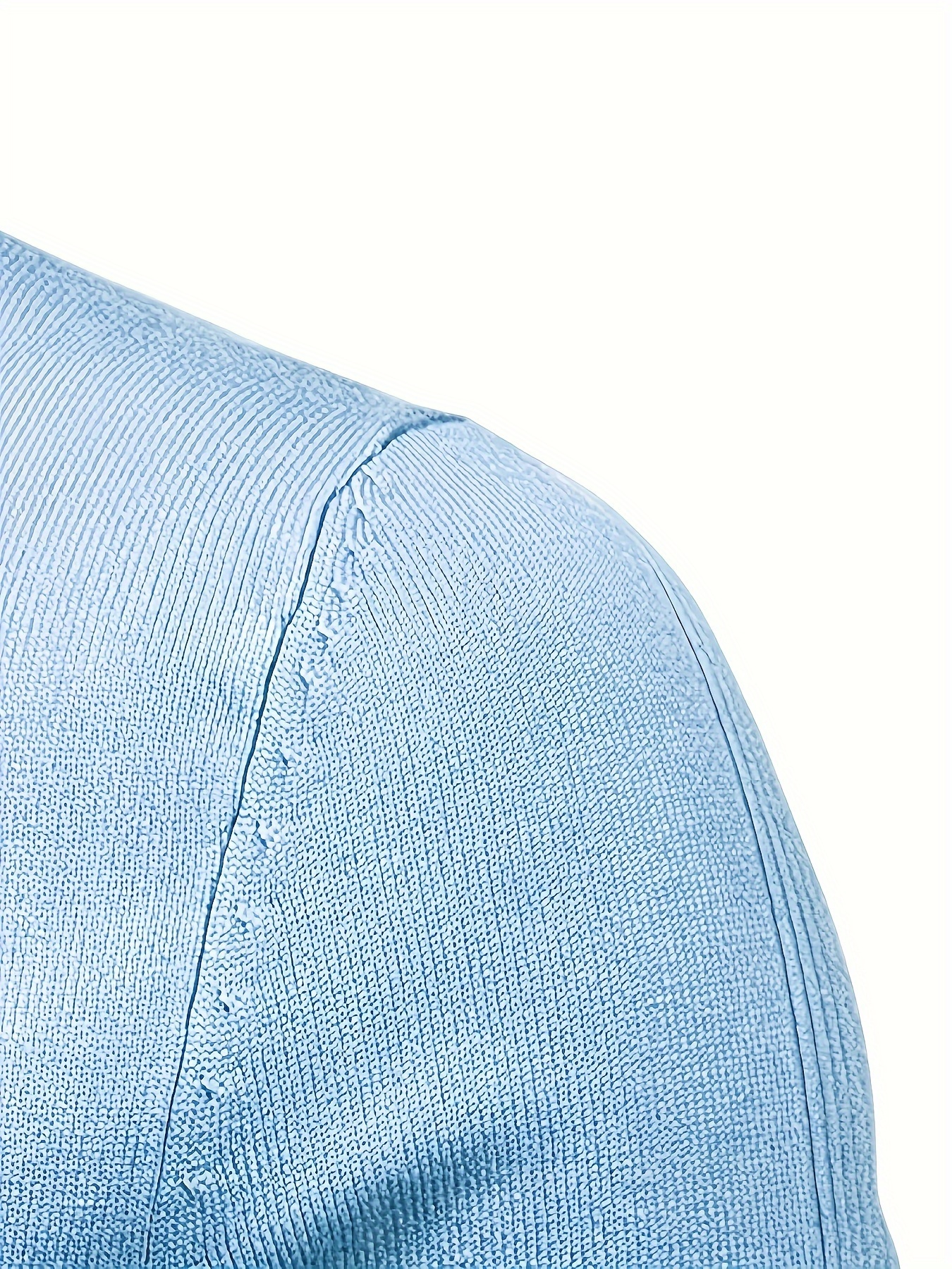 mens casual solid knitted sweater warm and stretchy crew neck pullover for fall and winter details 16